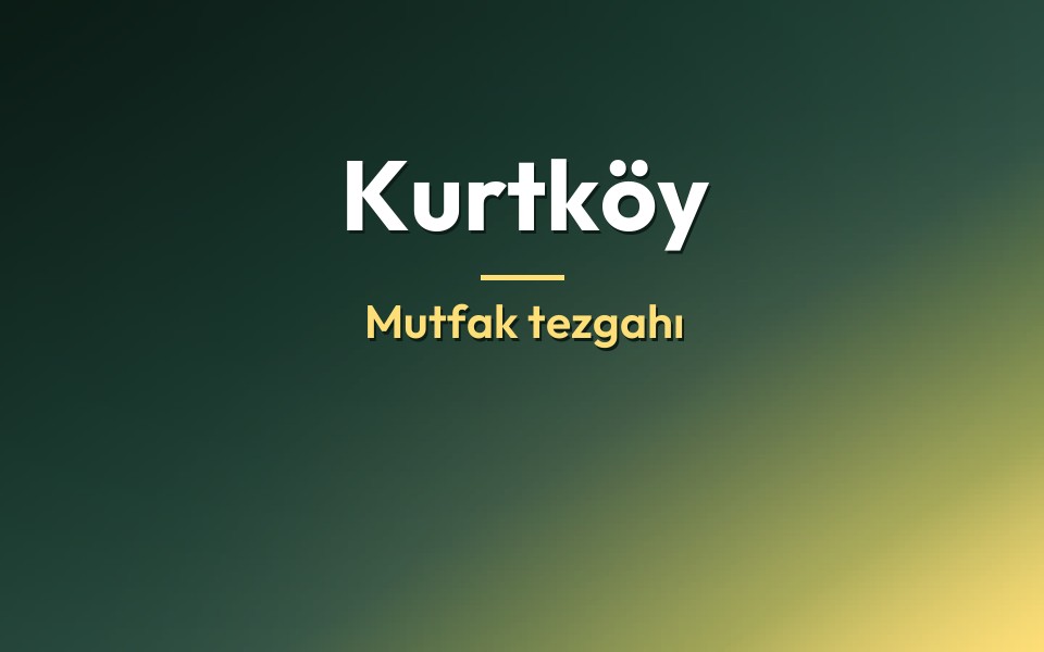 Kurtköy Mutfak tezgahı